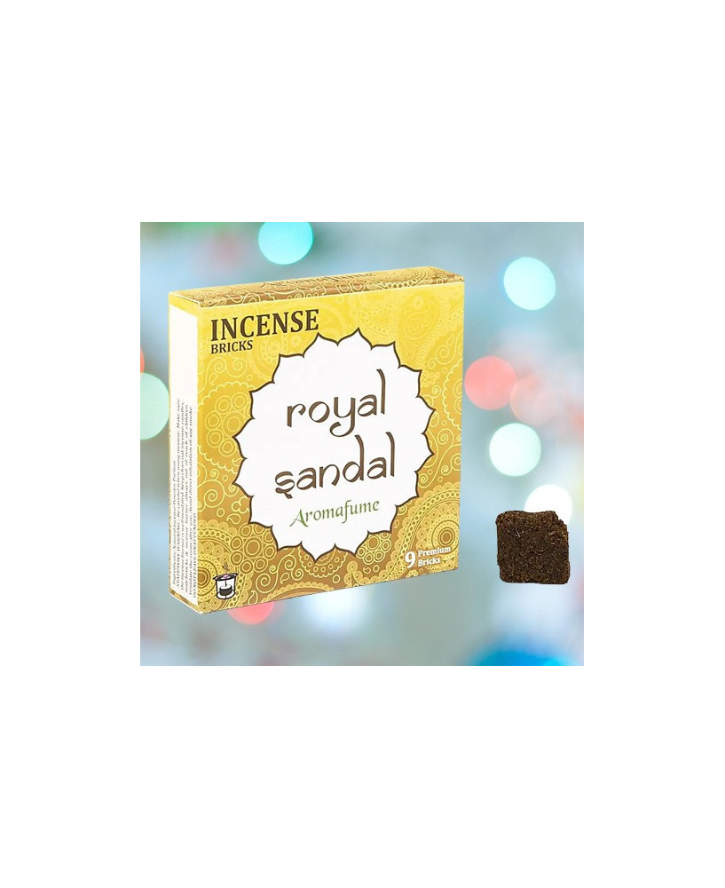 Ladrillos de Incienso Royal Sandal, Aromafume