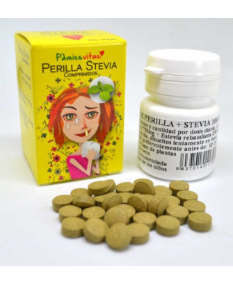 Comprimidos de Estevia+Perilla (100 und.)