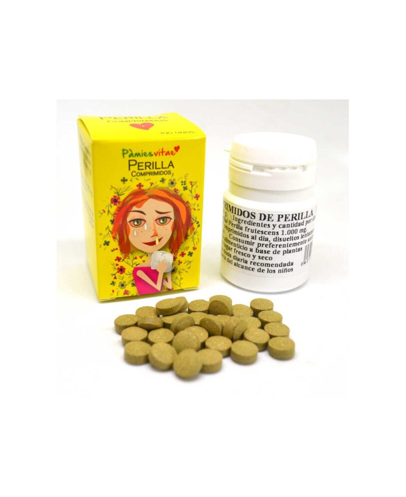 Comprimidos de hoja de Perilla (100 und.)