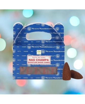 Conos de Incienso de Reflujo Nag Champa
