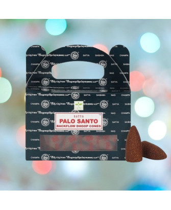 Conos de Incienso de Reflujo Palo Santo