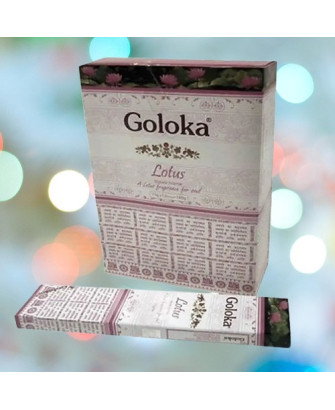 Incienso Goloka Lotus