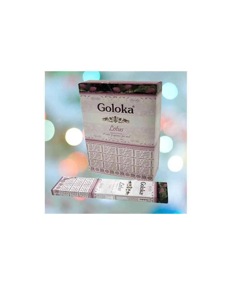 Incienso Goloka Lotus