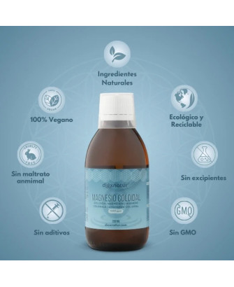 Magnesio Coloidal 1000 PPM, 100ml