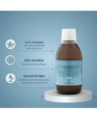 Magnesio Coloidal 1000 PPM, 100ml