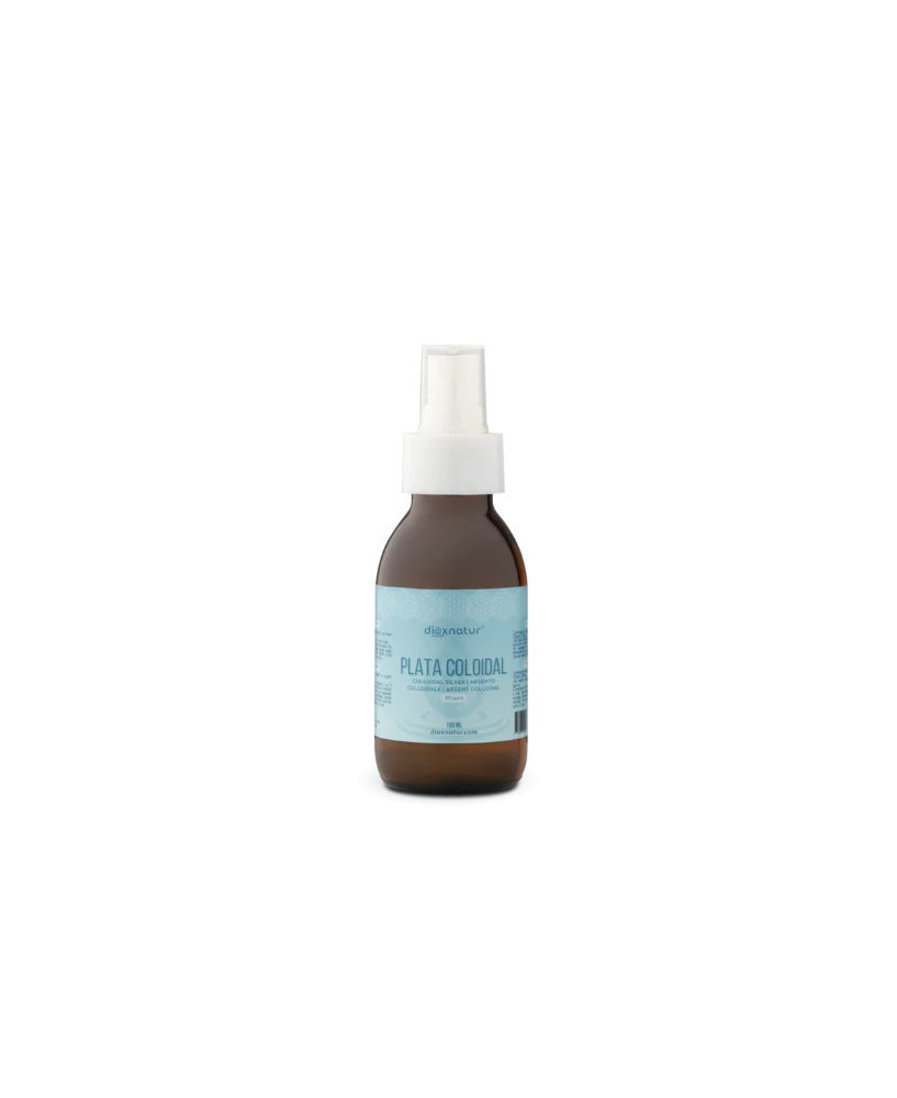 Plata Coloidal 20 PPM, 100ml
