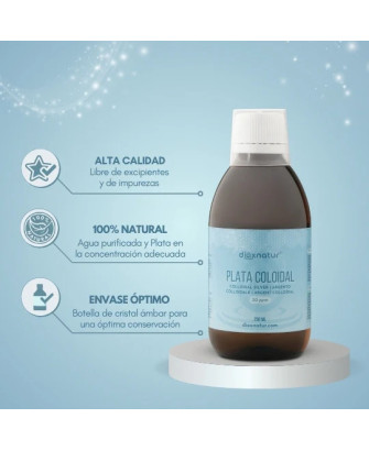 Plata Coloidal 20 PPM, 100ml