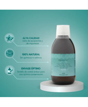 Zinc Coloidal 20 PPM, 100ml