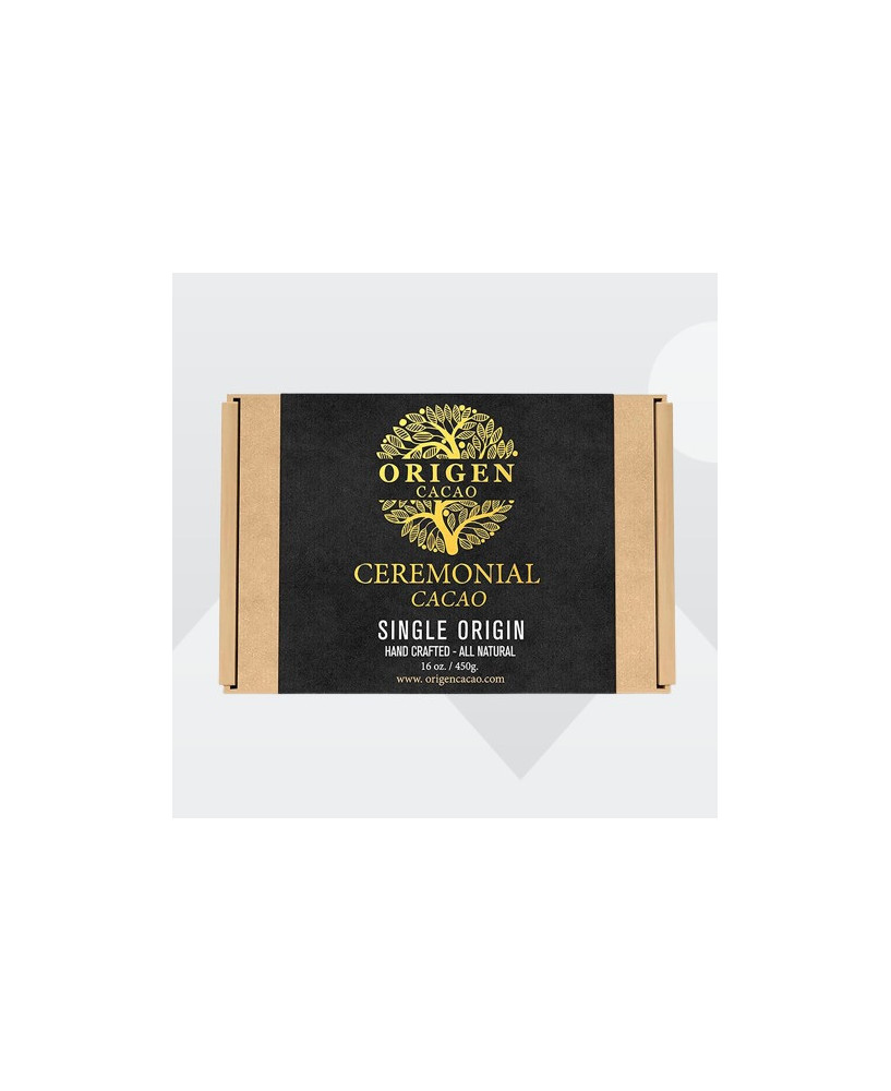 Cacao crudo ceremonial – Origen único – Producido por la tribu Arhuaca de Colombia
