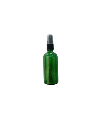 Bote con Espray Ámbar, 100 ml