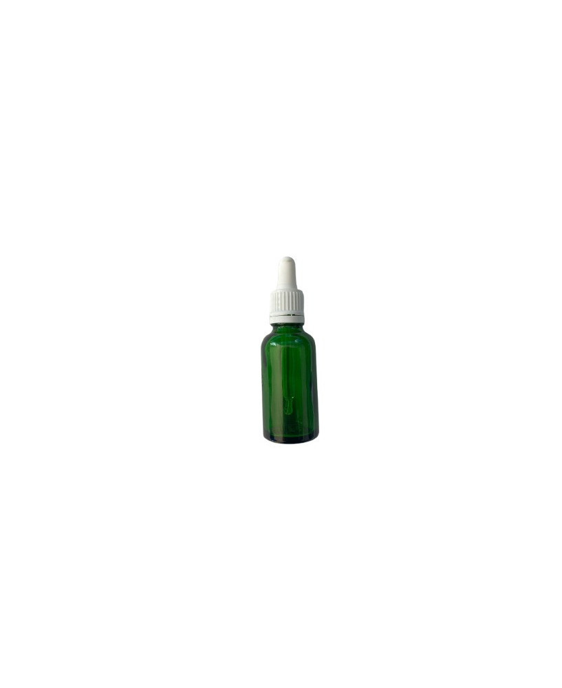 Bote con Gotero Verde, 15 ml