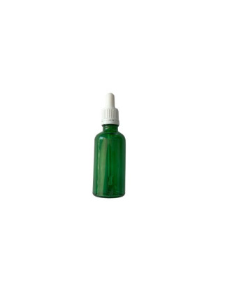Bote con Gotero Verde, 50 ml