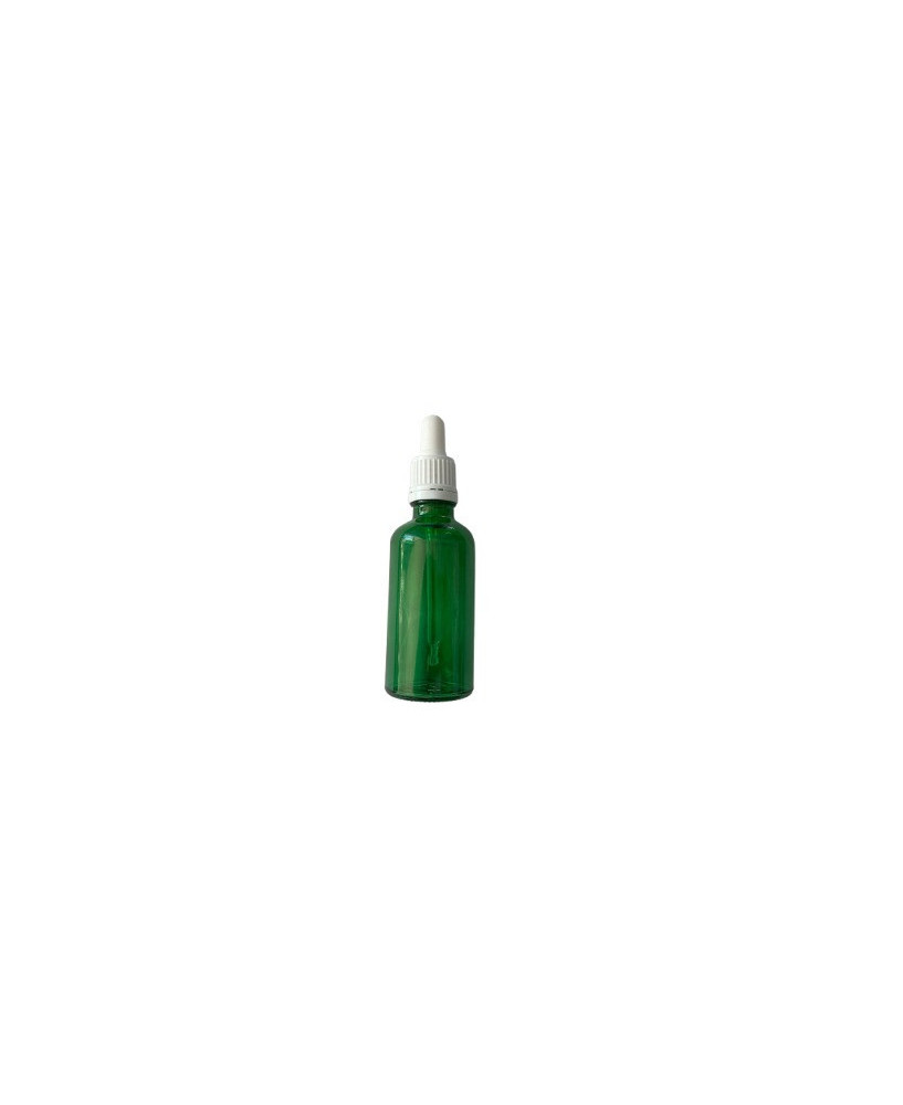 Bote con Gotero Verde, 50 ml
