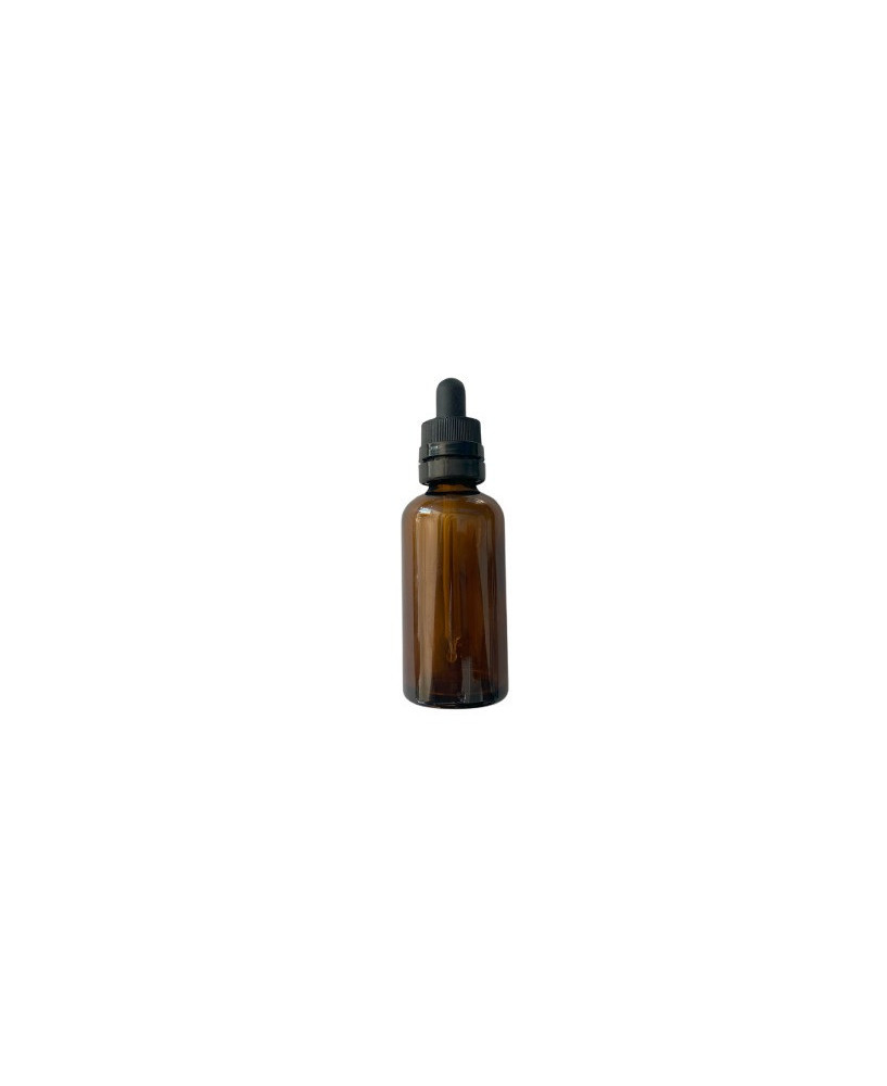 Bote con Gotero Ámbar, 50 ml