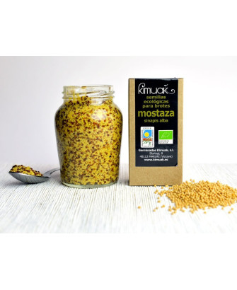 Germinado de Mostaza Blanca, 75 g