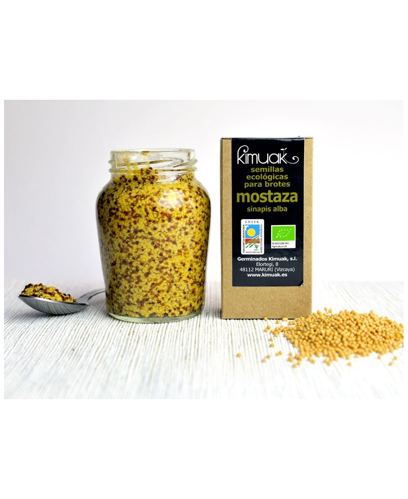 Germinado de Mostaza Blanca, 75 g