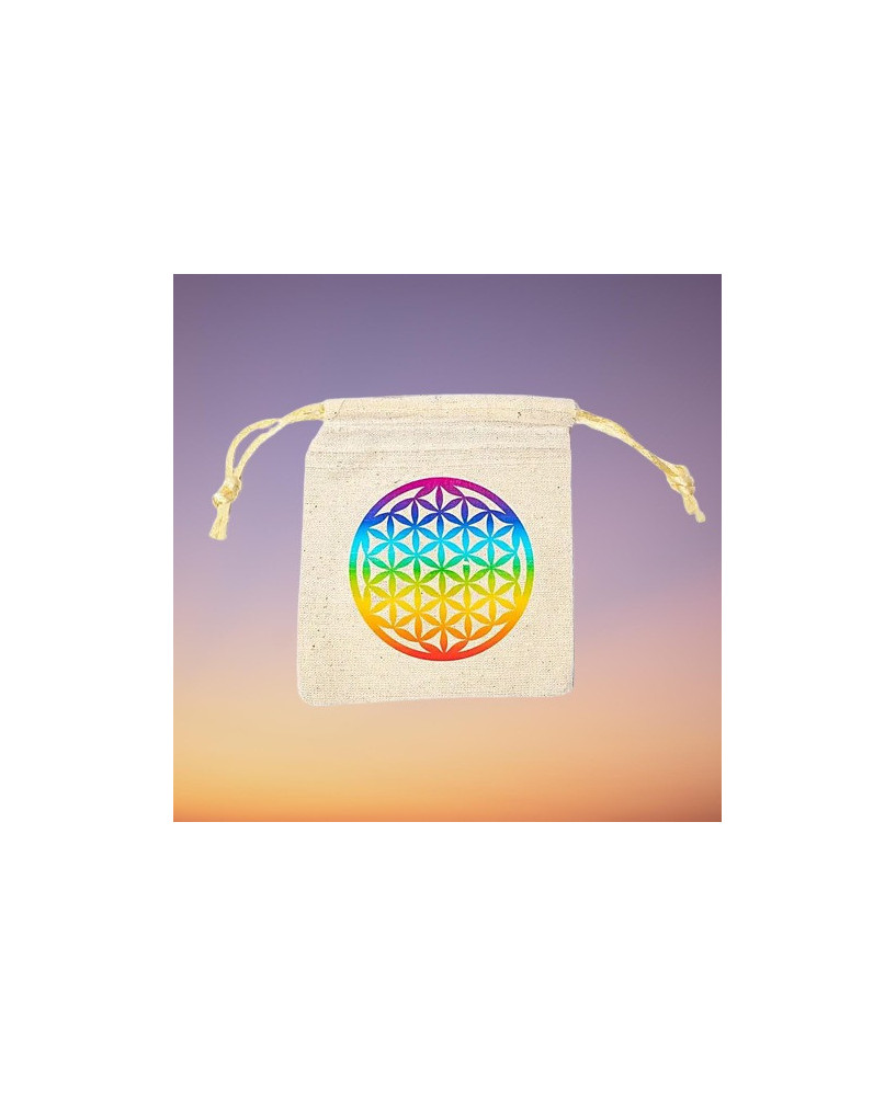 Bolsa de Algodón Flor de la Vida