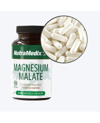 Magnesium Malate, 120 Caps.