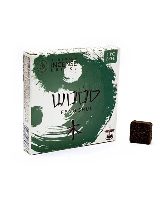 Aromafume Feng Shui ladrillos de incienso Madera 40gr