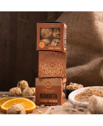 Bombitas x 8 Premium Olíbano y Naranja