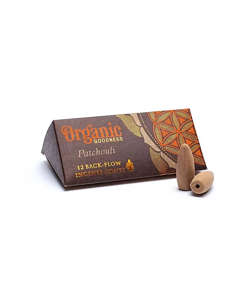 CONOS INCIENSO REFLUJO ORGANIC PACHULI- 24GR