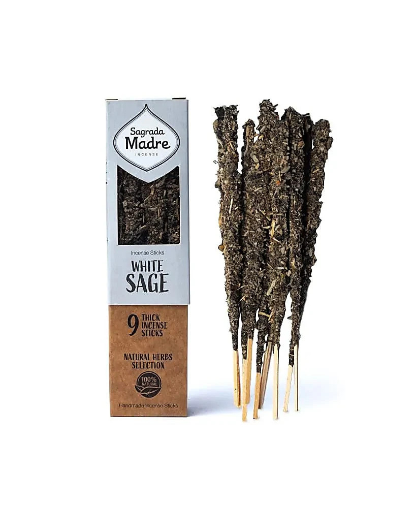 incienso de hierbas Salvia blanca Sagrada Madre