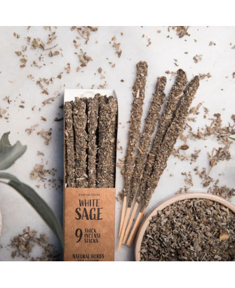 incienso de hierbas Salvia blanca Sagrada Madre