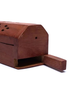 Caja para quemar y guardar inciensos-decoraz.flores