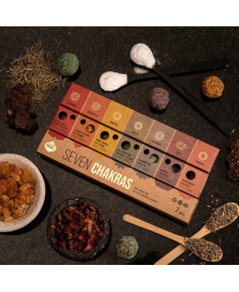INCIEENSO BOMBITA 7 CHAKRAS (7UNIDADES)