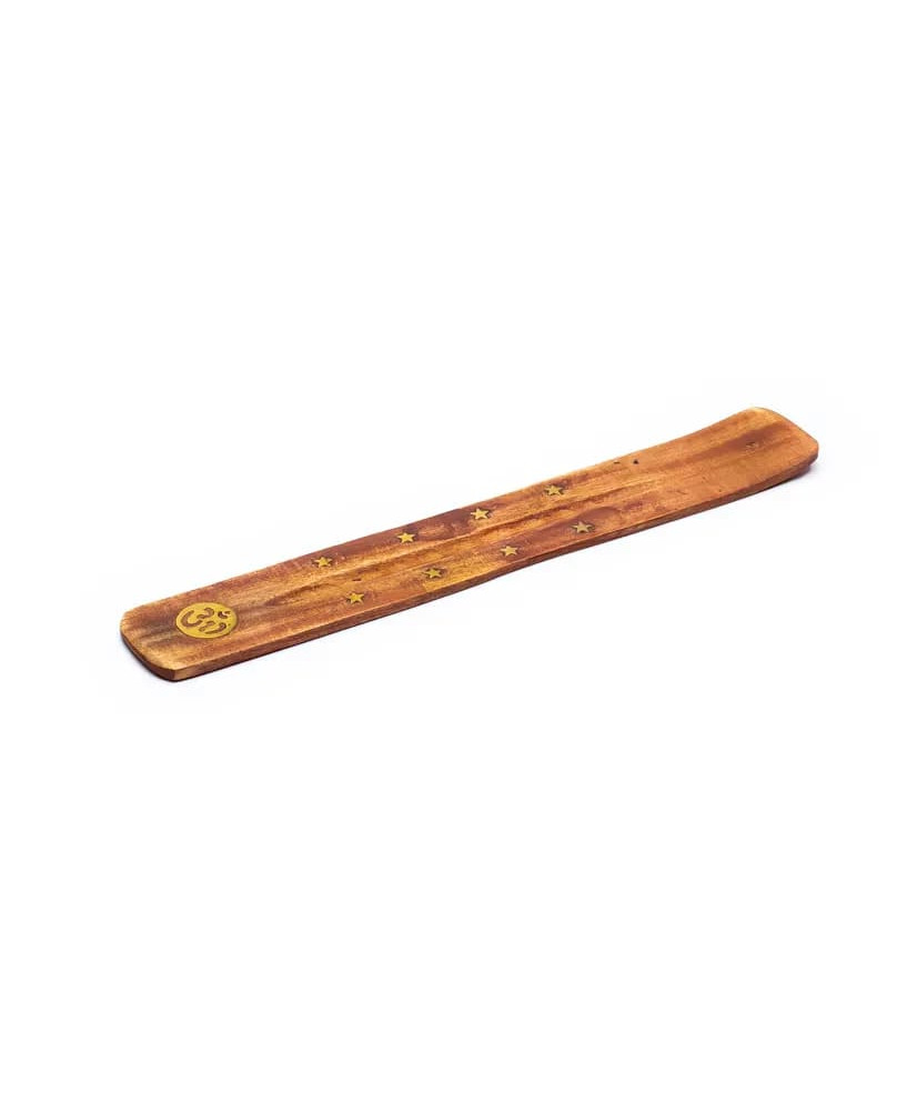 Incensario - tabla de madera - OM