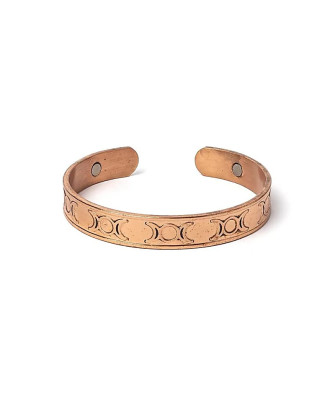 Pulsera magnética de cobre fases lunares