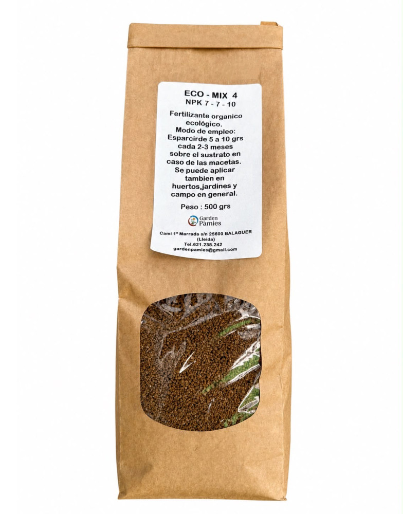 Fertilizante Organico EcoMix 4 (500 g)