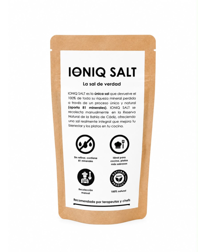 Sal Marina Virgen (IONIQ SALT) Sal De Verdad 500G