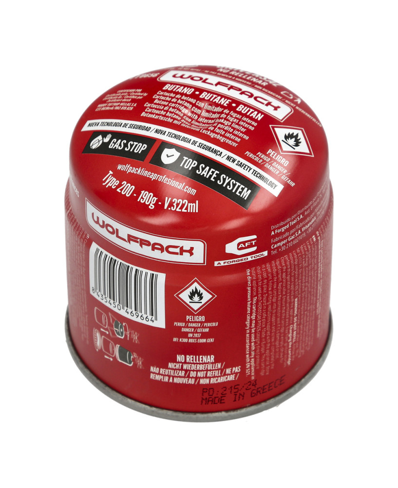 Cartucho Gas 0,190 Kg Ce En417