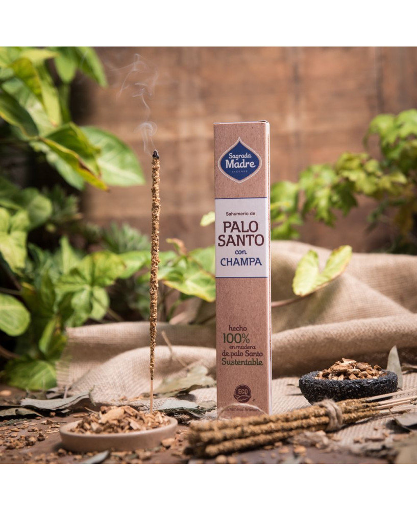 Incienso de Palo Santo con Champa