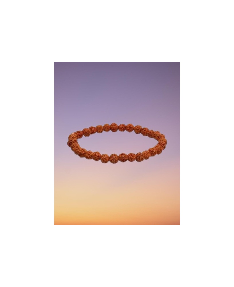 Pulsera Mala de Rudraksha: Pequeño