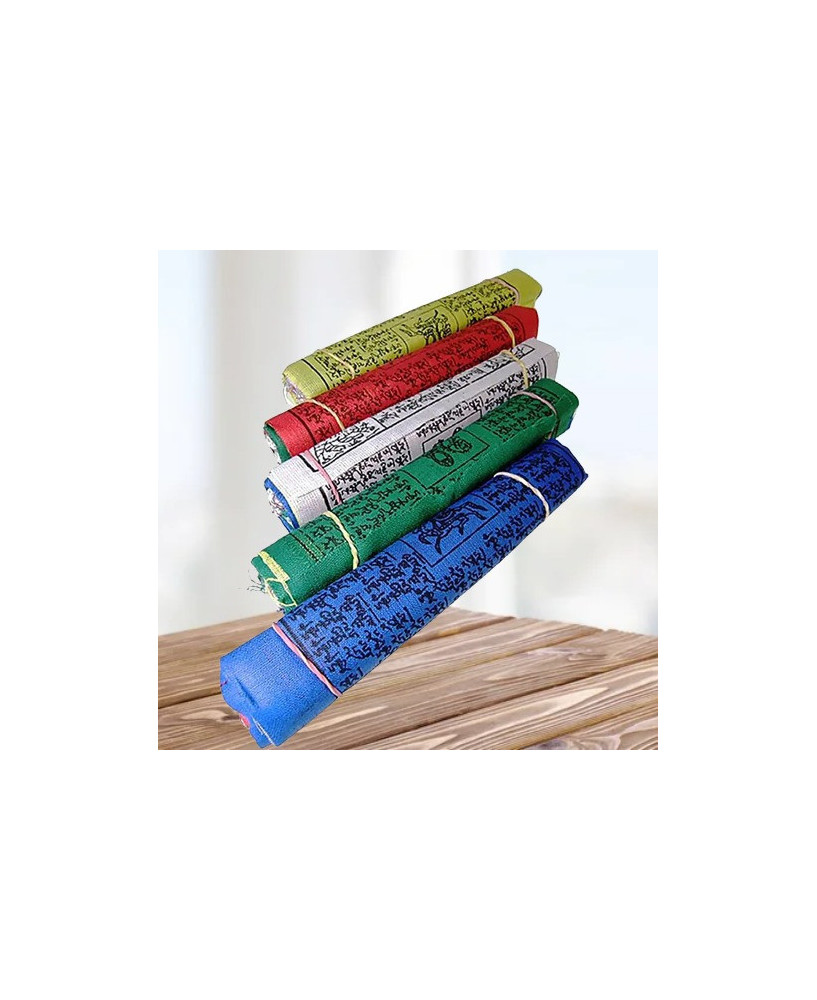Banderas de Oración Tibetanas de 25