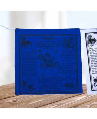 Banderas de Oración Tibetanas Lungta