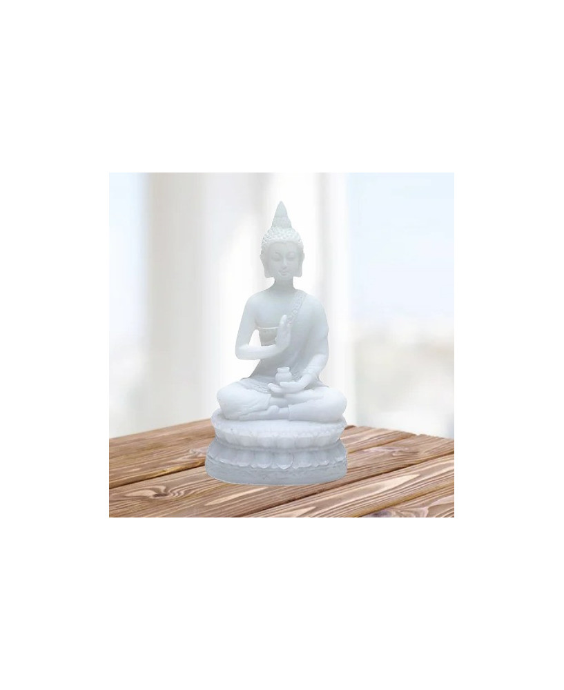Estatuilla Buda de la Medicina con Vaso de Amrita