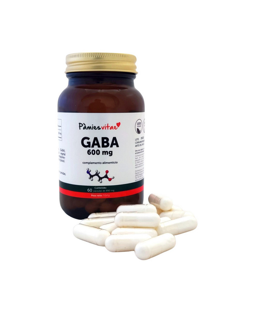 GABA 600mg PV (60 cápsulas)