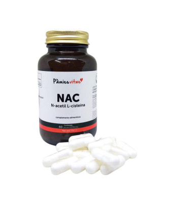 NAC N-acetil L-cisteína PV (60 cápsulas)