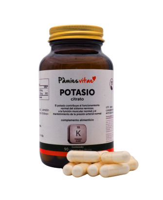 Citrato de potasio PV (90 cápsulas)