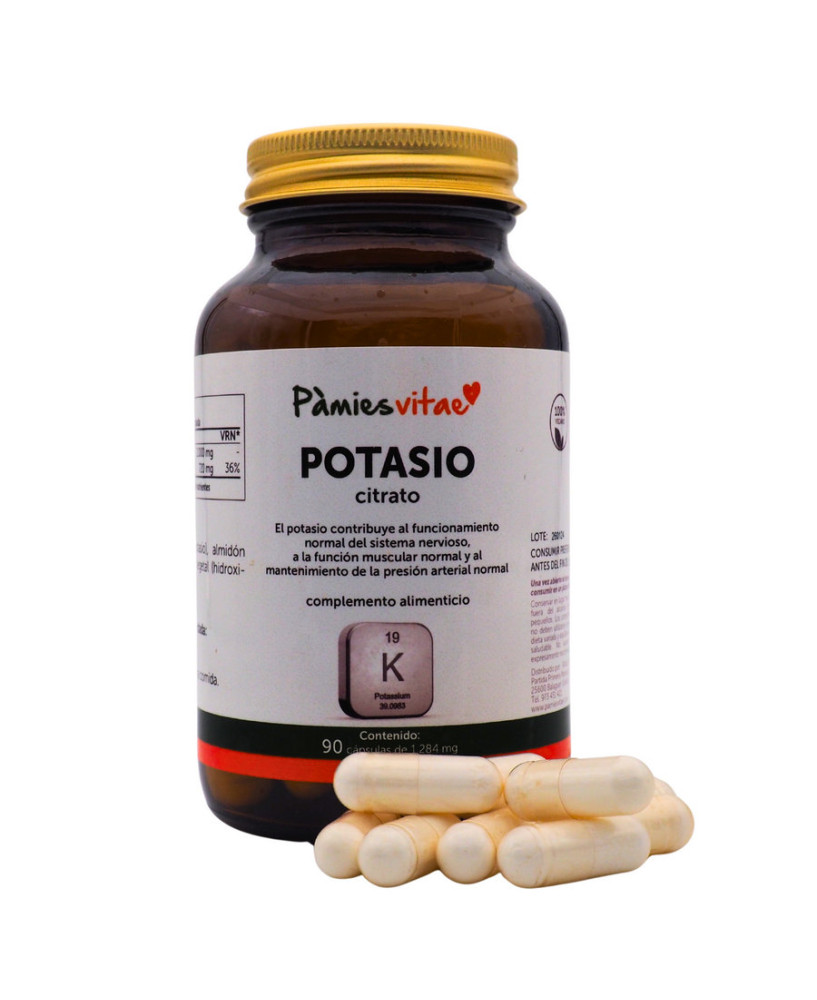 Citrato de potasio PV (90 cápsulas)