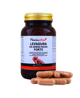 Levadura de Arroz Rojo Forte PV (60 cápsulas)