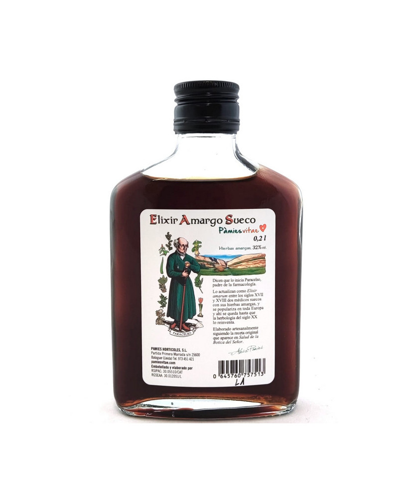 Elixir Amargo Sueco Pàmies Vitae (200 ml)
