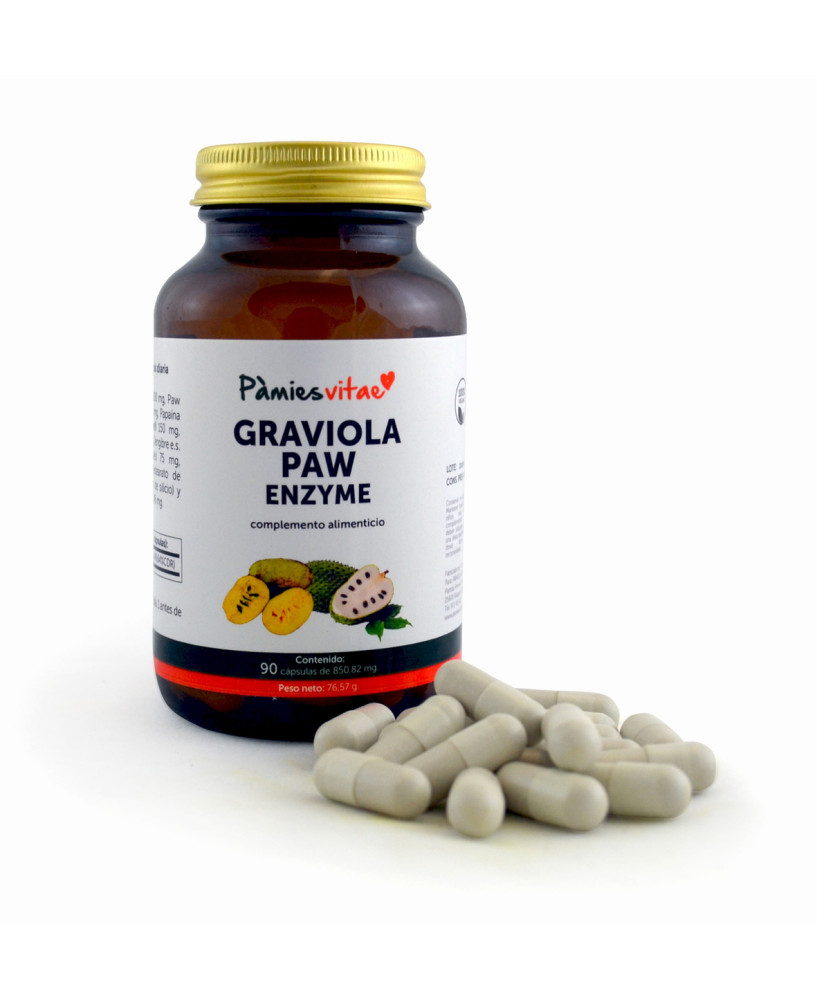 Graviola Paw Enzyme PV (90 cápsulas)