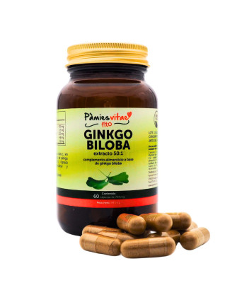 Ginkgo biloba PV (60 cápsulas)