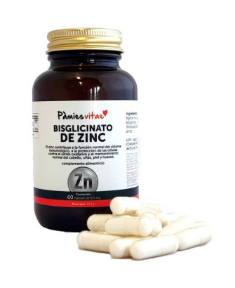 Zinc Bisglicinato (60 cápsulas)