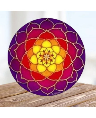 Pegatina Flor de Loto del Amanecer
