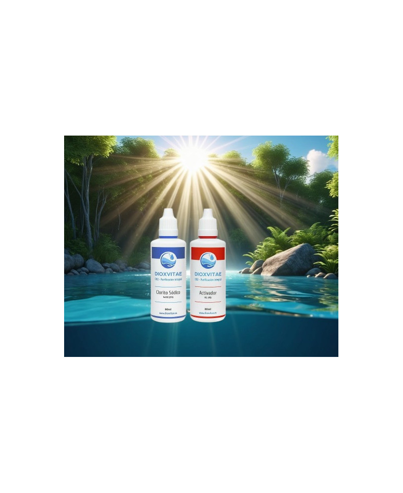 Kit Clorito de Sodio + Activador 80 ml